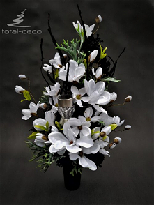 Oryginalny bukiet na cmentarz od totaldeco.pl