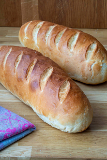 Bułki drożdżowe długie