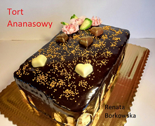 Tort   ananasowy