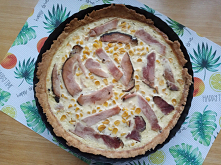 Przepis na tartę z szynką