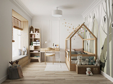Pokój dziecka w drewnie Azario Mess