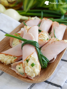 Roladki z szynki :)