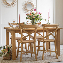 Drewniane meble do jadalni. Producent mebli woskowanych. meble-woskowane.com.pl 
#meble #wystrojwnetrz #wnetrza #jadalnia #meblewoskowane #aranzacja