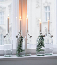 #diy #świecznik #butelka