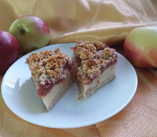 Szarlotka bezglutenowa.