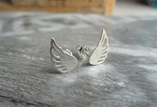 Kolczyki SKRZYDEŁKA 