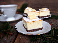 sernik z białą czekoladą