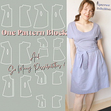 szycie sukienki krok po kroku darmowy wykroj