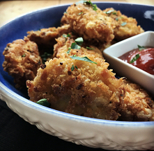 Wegański kurczak – czyli fasolowe nuggetsy