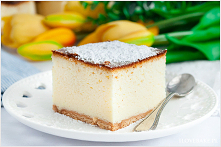 Sernik z mlekiem w proszku