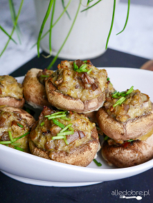 przekąska z pieczarek