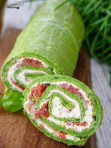 Rolada szpinakowa