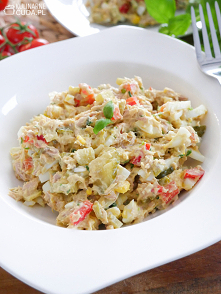 Sałatka z tuńczykiem