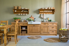 rustykalne meble kuchenne z...