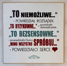 Inspirujące i motywujące magnesy na lodówkę - który pasuje do Ciebie? Totalna nowość - świetnie wykonane, drewniane magnesy,które dodadzą Twojej kuchni uroku!
Inspirujące i moty...