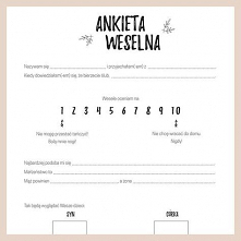 Ankieta weselna dla gości. Kliknij i pobierz ankietę w dobrej jakości i za darmo! Stwórz księgę gości samemu! #zróbtosam #diy #ślub #wesele #rustykalnie #księgagości #rustykalny...