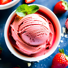 Jak zrobić lody truskawkowe bez cukru i tłuszczu - przepis fit na lato