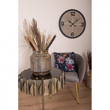 STOLIK OKRĄGŁY METALOWY MIEDZIANY, STOLIK KAWOWY, STOLIK NOCNY - CLAYRE & EEF