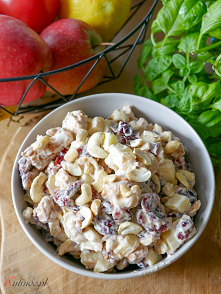 Sałatka z jabłkiem