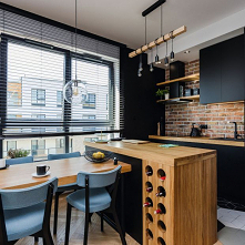 Mała kuchnia z salonem. Zobacz 20 pięknych zdjęć - Galeria - Dobrzemieszkaj.pl