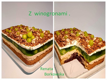 Ciasto  z  winogronami