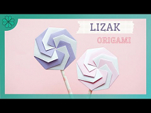 Jak zrobić: Lizak Origami | (DIY Tutorial)