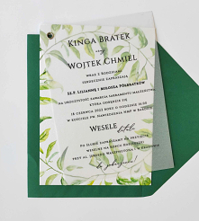 Zaproszenia ślubne 2024 juz są u nas na stronie zaproszamy do zpaoznania się z ofertą oraz zakupów. Projekt oraz personalziacja w cenie. Do zaproszeń możemy dorobić pasujące dod...