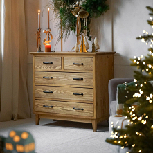 skandynawska komoda woskowana do jadalni meble-woskowane.com.pl #meble #komoda #jadalnia