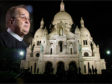 KWIK KNURA

Tłusty knur w kiecce i okularach wciąż okłamywać wszystkich się stara,
bo mu znienacka sąd, zgodnie z prawem, z jego złodziejstwa zdać kazał sprawę.
Więc przed kamer...